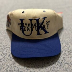 University of Kentucky Blue and Cream Cap